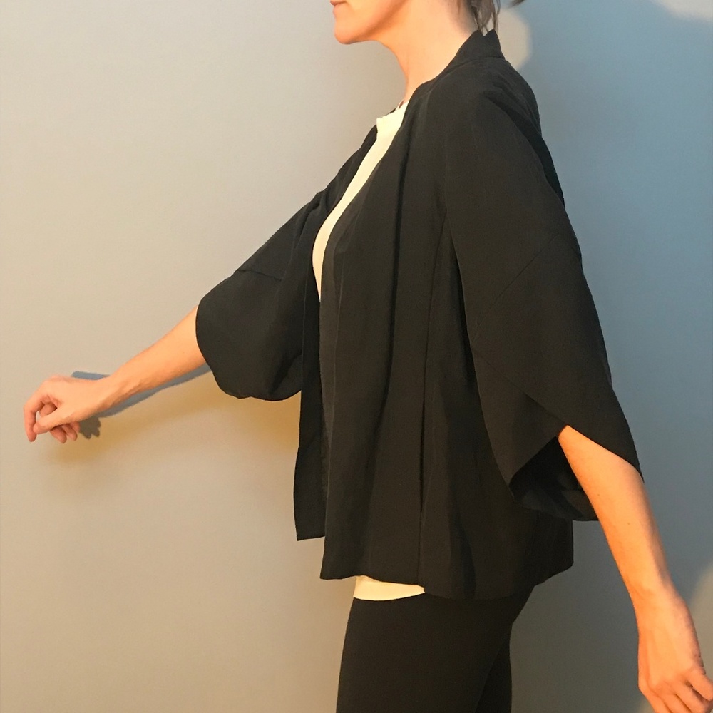 Nurture Silk Kimono Blazer Size M